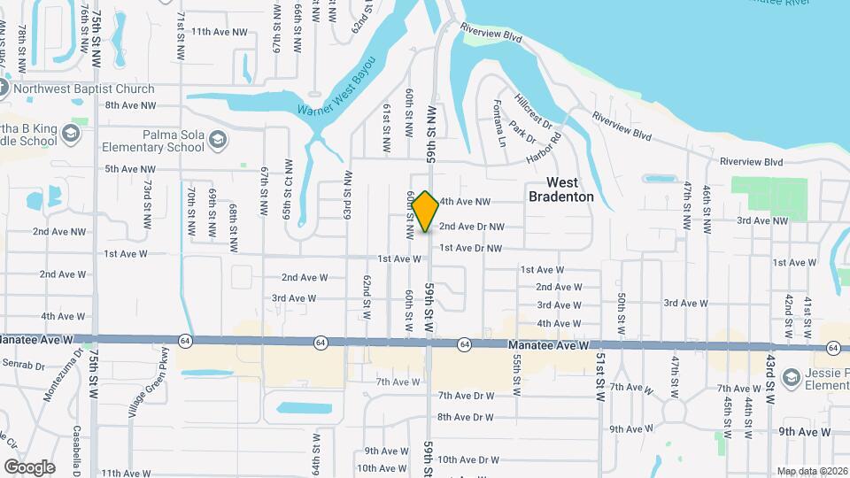 204 59th St NW Map and Location Details