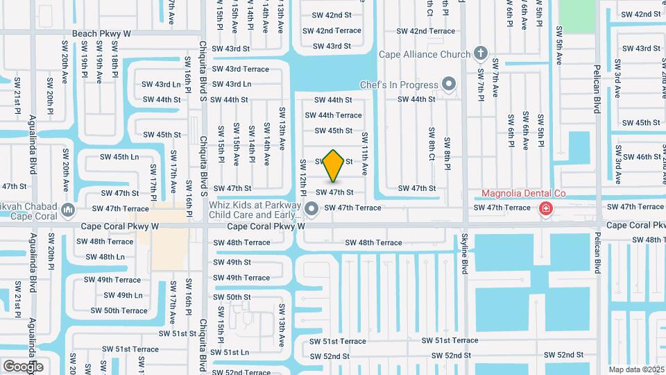 1131 SW 47th St Map and Location Details