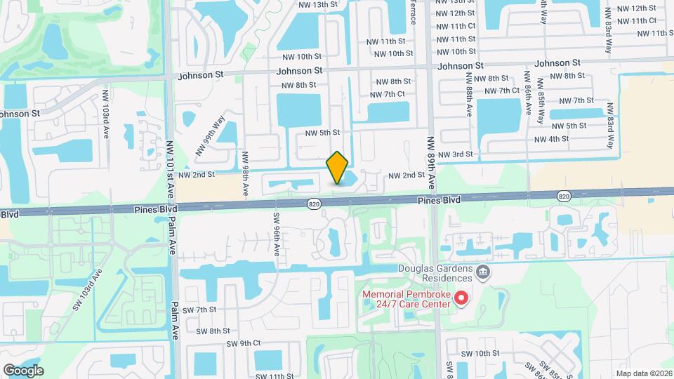 101 NW 93rd Ave Map and Location Details