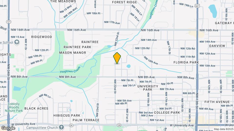 925 NW 22nd St, Unit 3 Map and Location Details