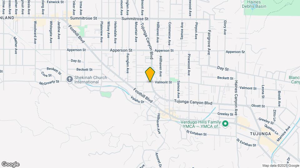 7300 Valmont St Map and Location Details