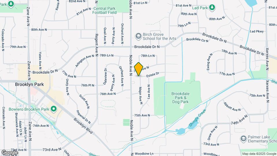 7709 Major Ave N Mapa y Detalles de la Ubicación