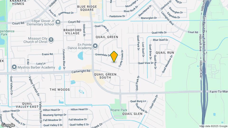 2834 Green Hollow Ct Map and Location Details