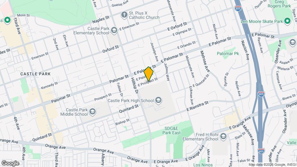 42 E Prospect St Mapa y Detalles de la Ubicación