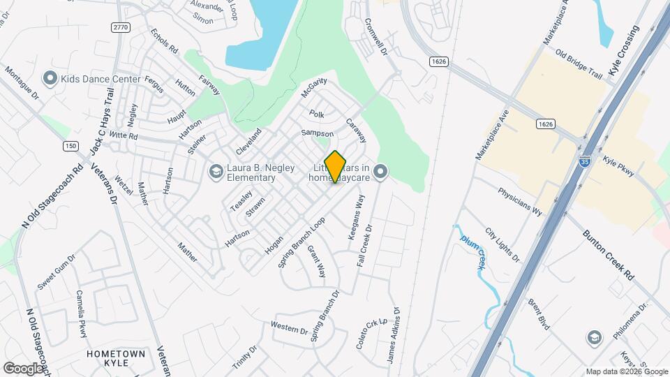 544 Hogan Map and Location Details