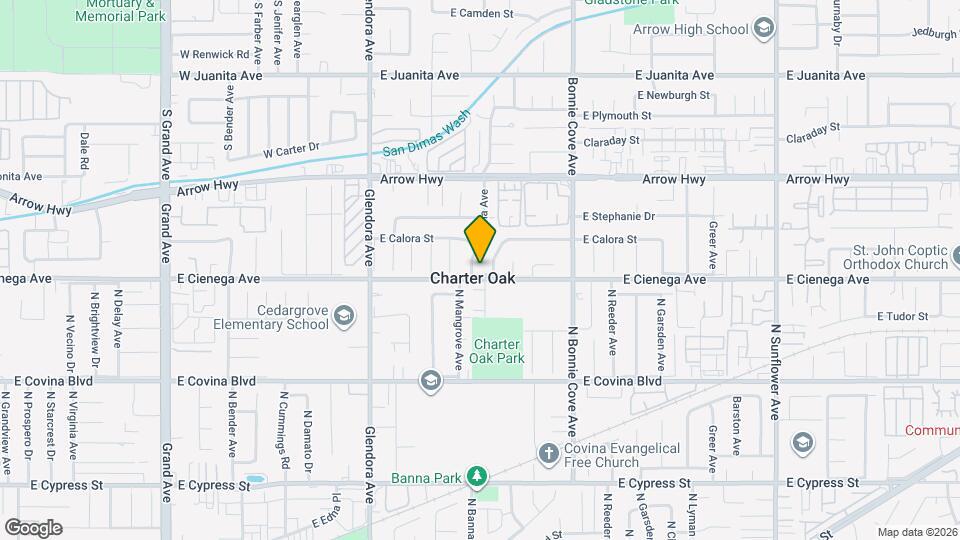 5006 N Banna Ave Map and Location Details