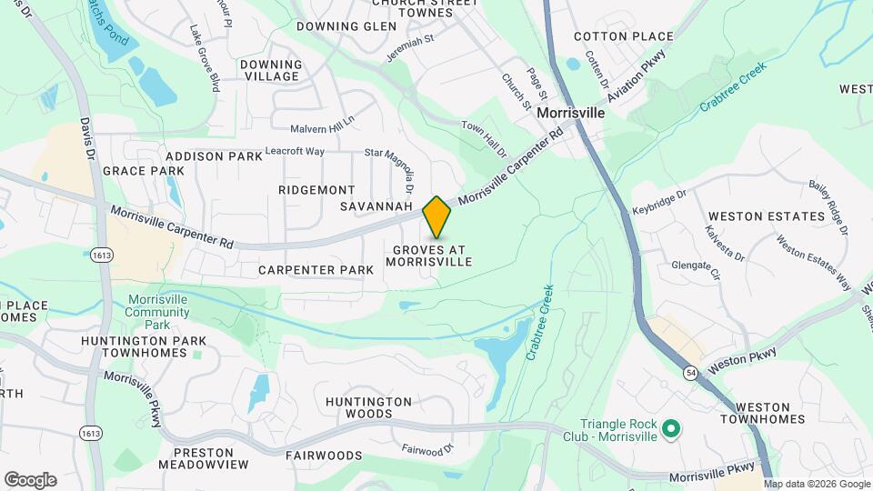 500 Misty Groves Cir Map and Location Details