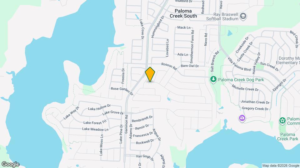 1204 Yellowthroat Dr Map and Location Details