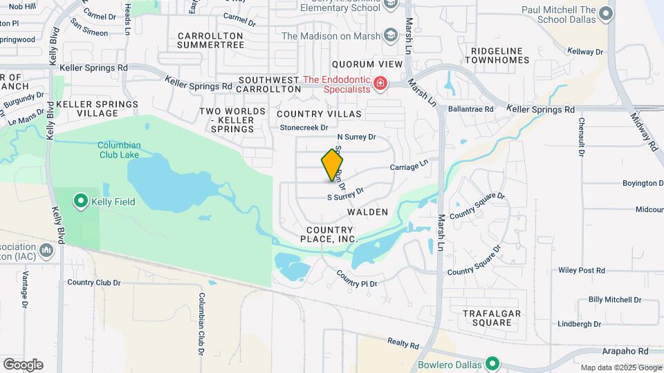 2714 Carriage Ln Map and Location Details