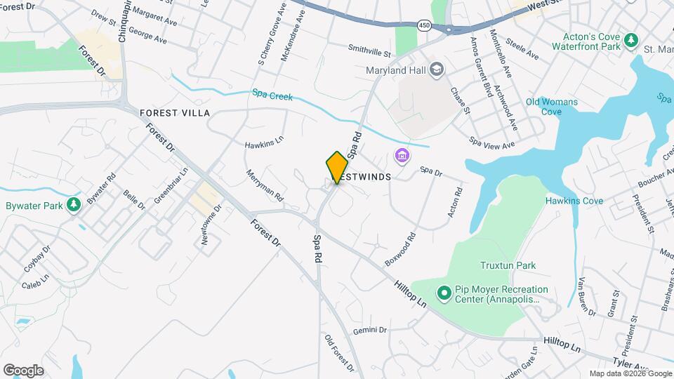 Westwind Apartments Map and Location Details