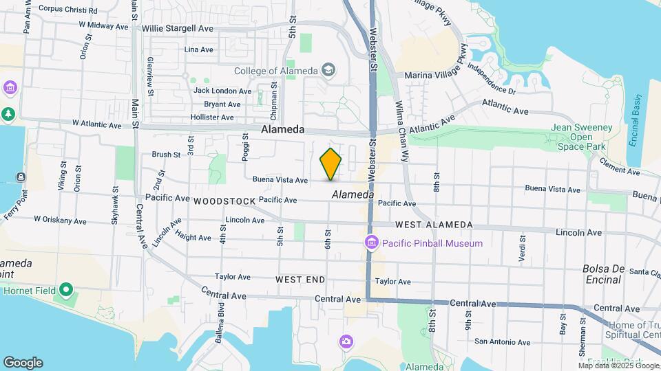 600 Buena Vista Ave Mapa y Detalles de la Ubicación