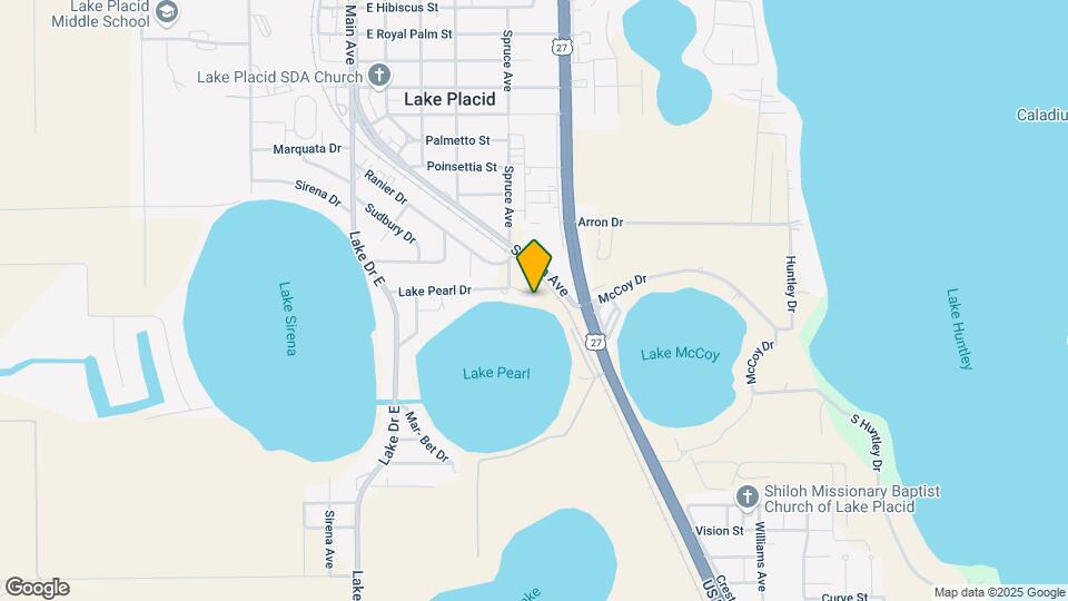 296 Lake Pearl Dr Mapa y Detalles de la Ubicación