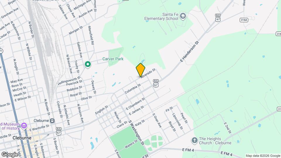 1138 Alvarado St Map and Location Details