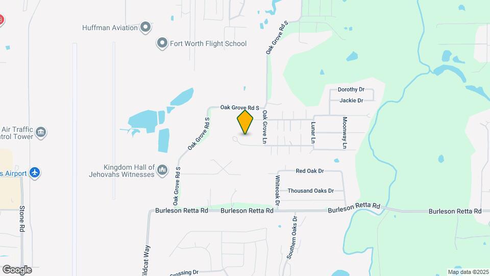1801 Whispering Oaks St Map and Location Details