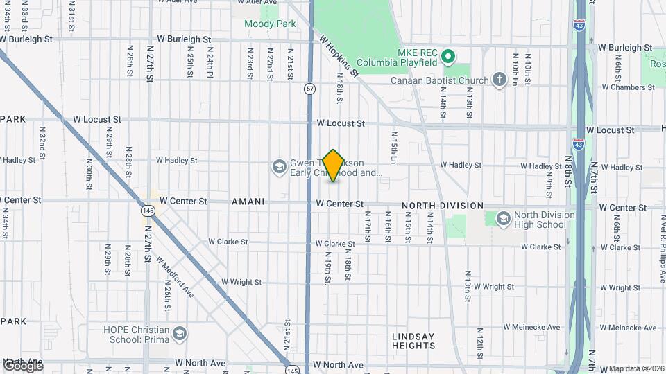 2731 N 18th St Map and Location Details