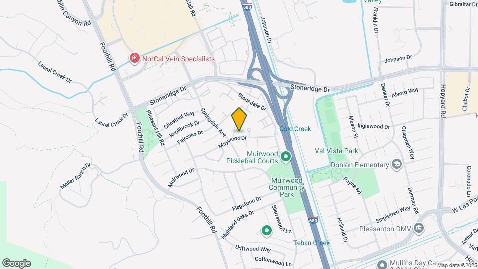 7551 Maywood Dr Map and Location Details