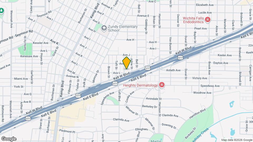 2113 Jones St Map and Location Details