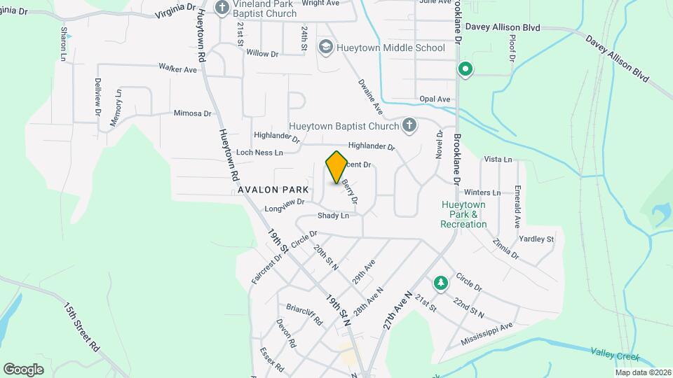 3336 Berry Dr Map and Location Details