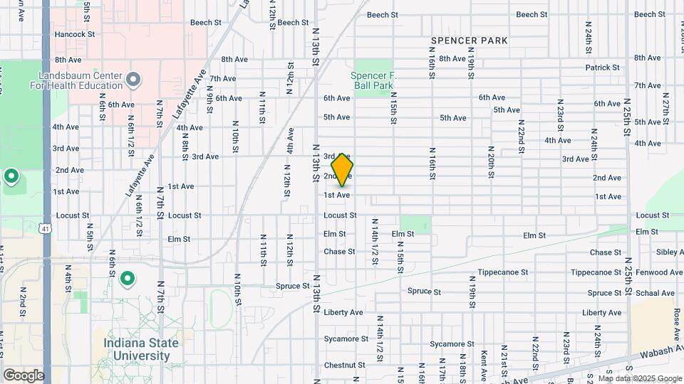 1344 1st Ave Mapa y Detalles de la Ubicación