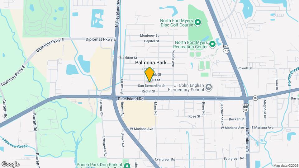 446 San Bernardino St Map and Location Details
