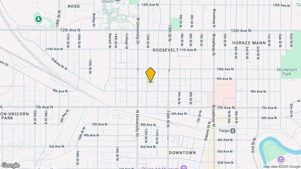 813 12th St N Map and Location Details