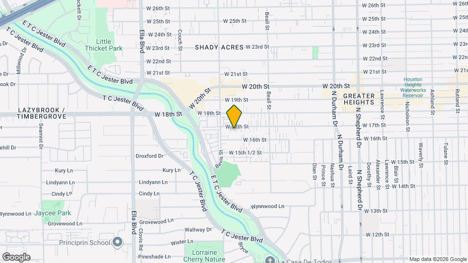 1224 W 17th St Map and Location Details