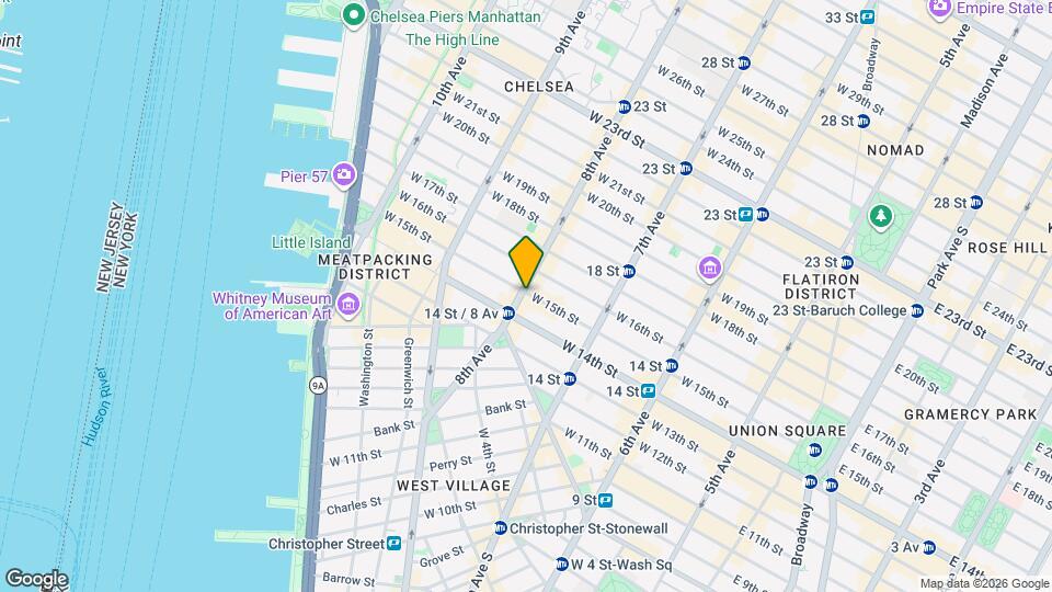 100 Eighth Ave Mapa y Detalles de la Ubicación