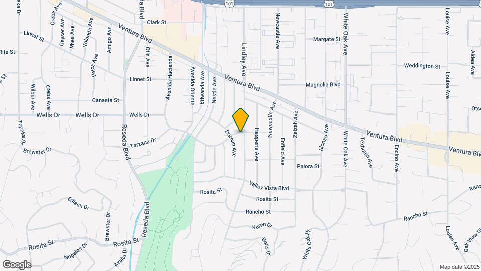 18110 Tarzana St Mapa y Detalles de la Ubicación