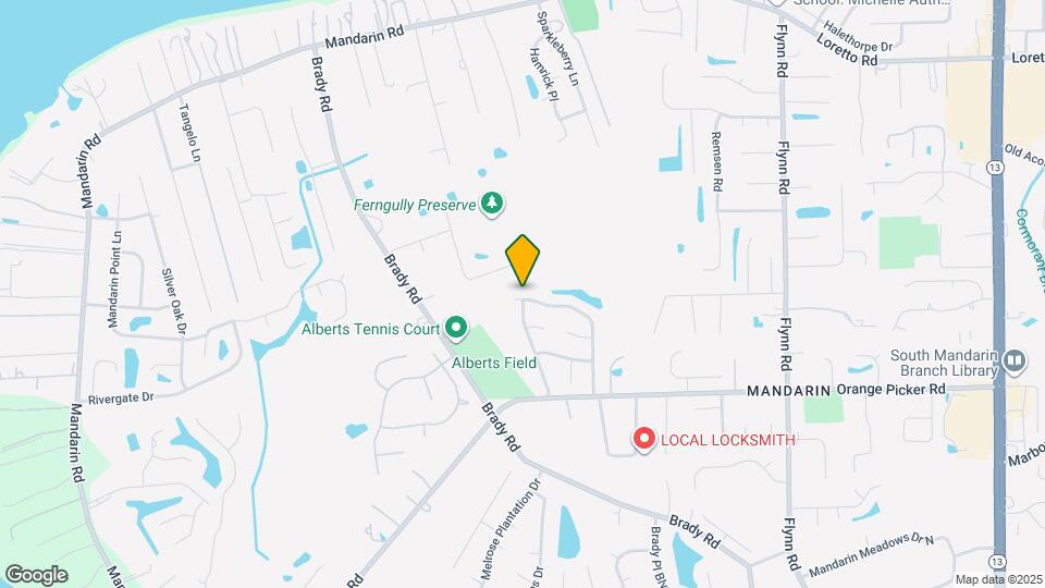 2217 Hammock Oaks Dr N Map and Location Details