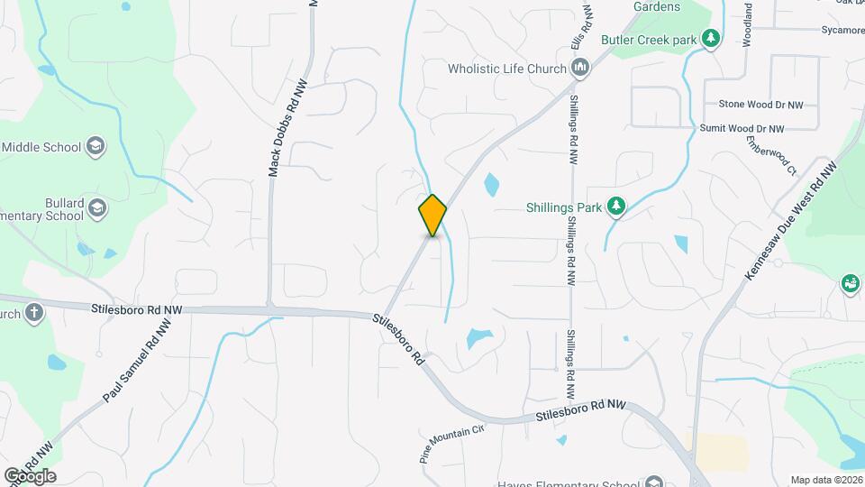 1833 Cobblewood Trail Map and Location Details