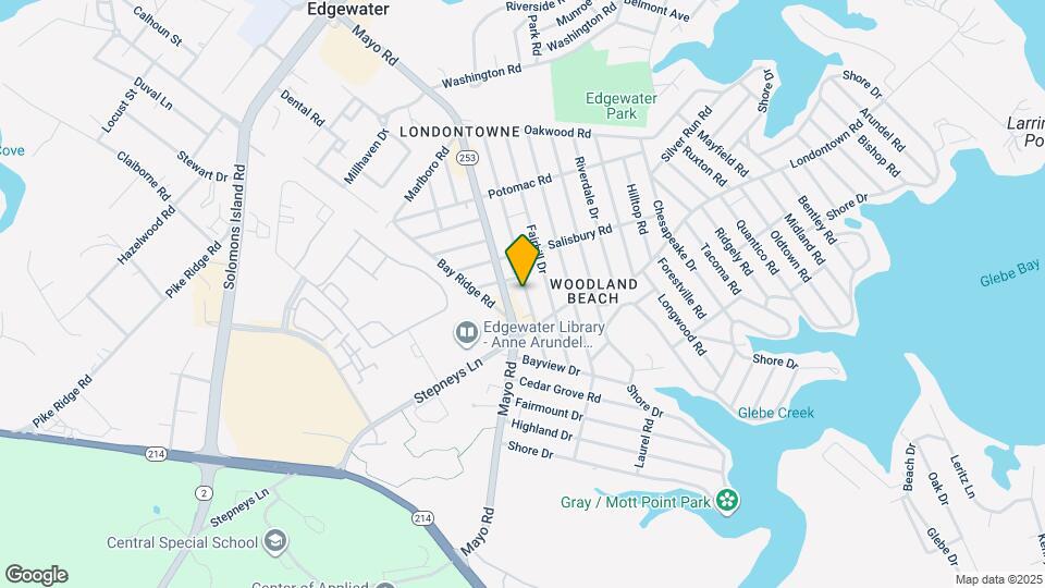 1716 Elkridge Dr Mapa y Detalles de la Ubicación