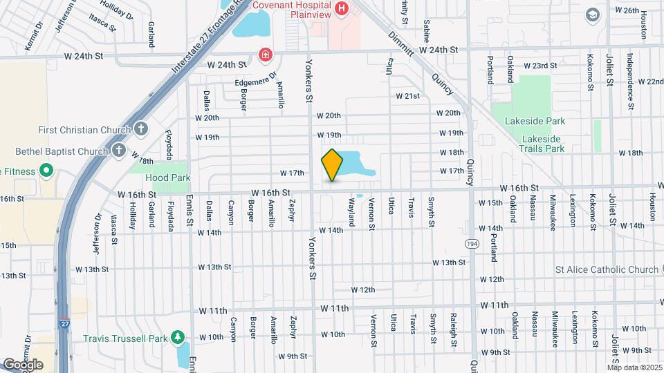 2412 W 16th St-Unit -B Map and Location Details