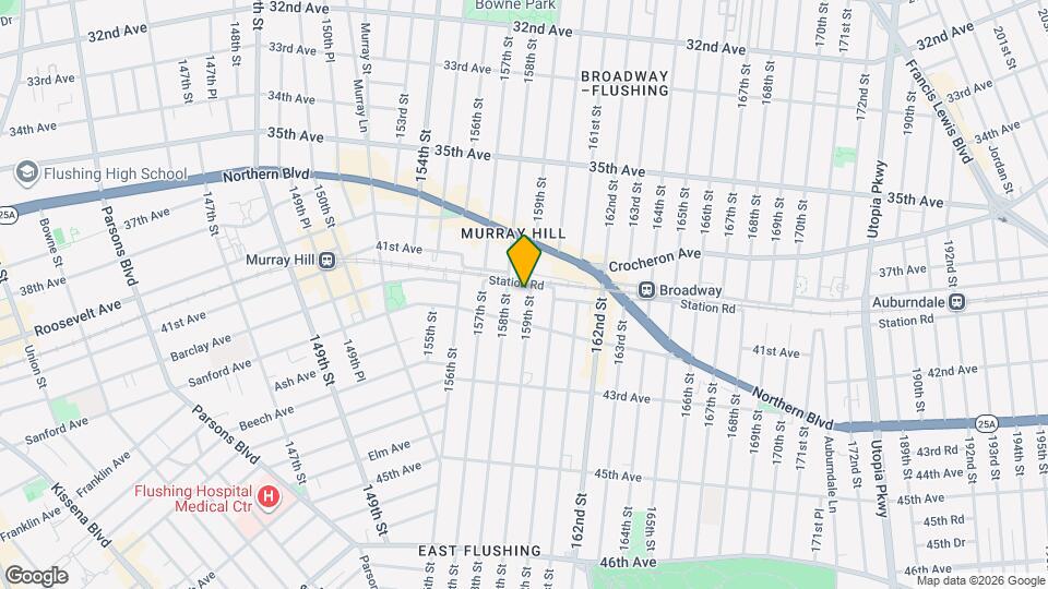 41-08 159th St Map and Location Details