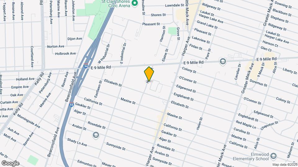 22704 Harmon St Mapa y Detalles de la Ubicación