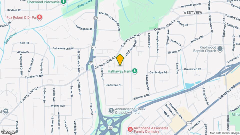 222 Burkewood Dr Map and Location Details
