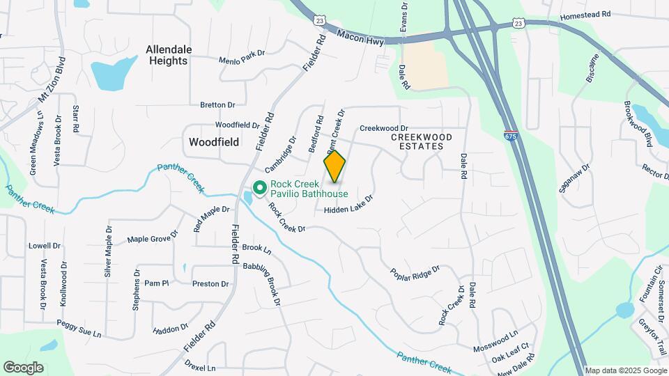 3160 Creekwood Dr Map and Location Details