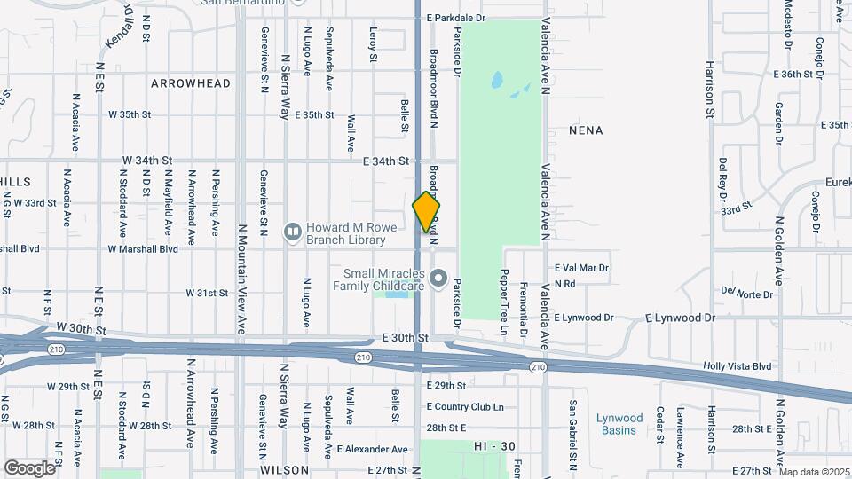 3220 Broadmoor Blvd Map and Location Details