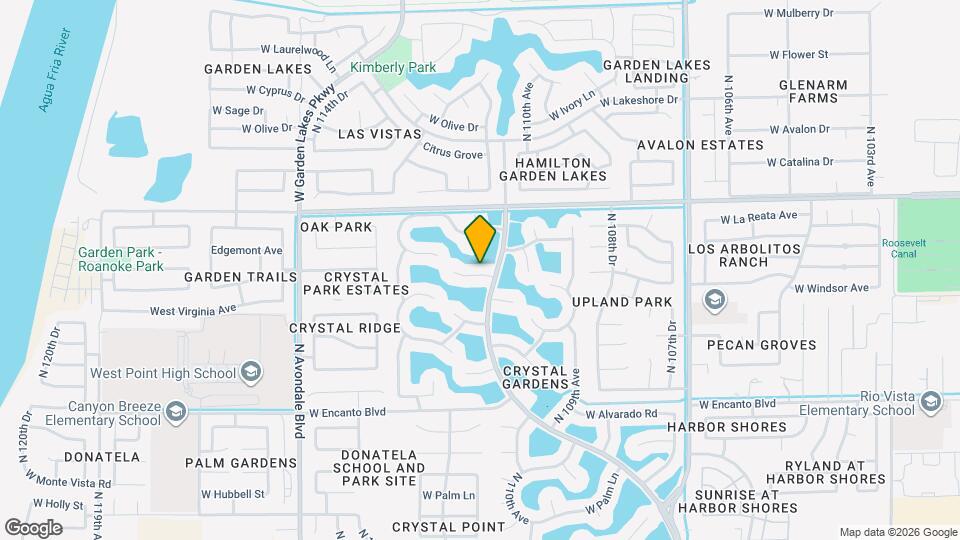 11114 W Windsor Ave Mapa y Detalles de la Ubicación