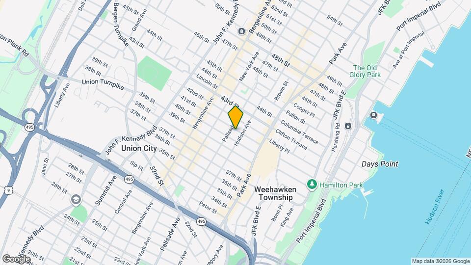 211 41st St Map and Location Details