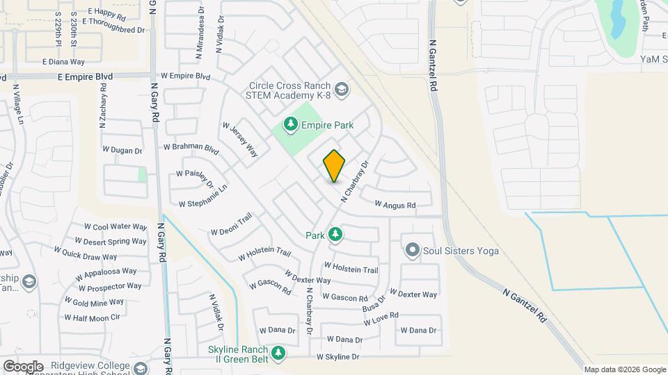 236 W Angus Rd Map and Location Details