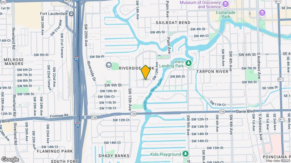 802 SW 14th Ave-Unit -B Map and Location Details