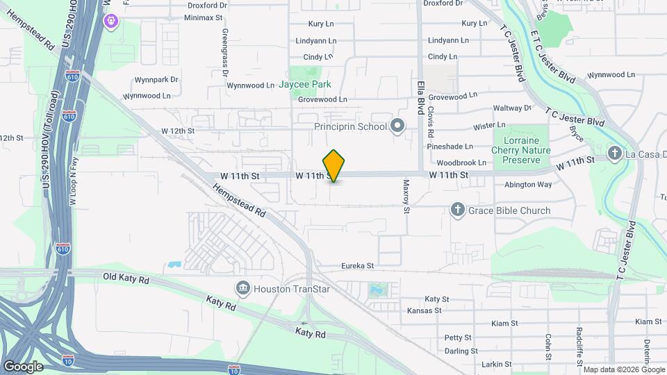 3305 W 11th St Map and Location Details