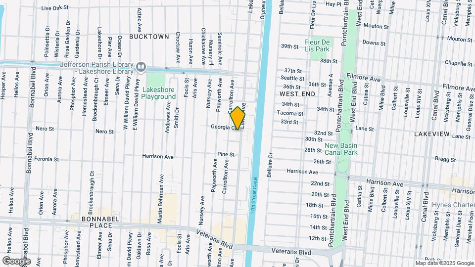 1240 Lake Ave Map and Location Details
