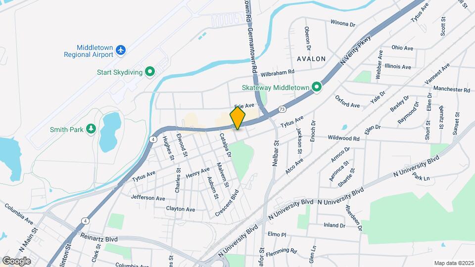 1105 Wilmore Dr Mapa y Detalles de la Ubicación