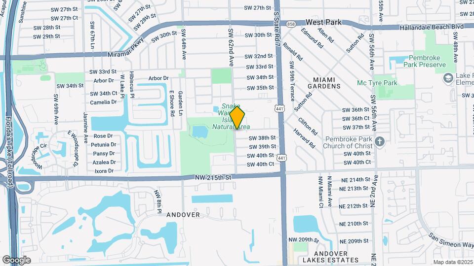 6140 SW 37th St Mapa y Detalles de la Ubicación
