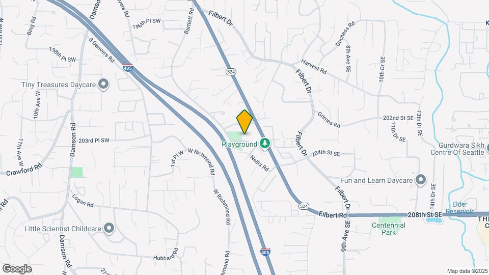 111 203rd St SE Map and Location Details