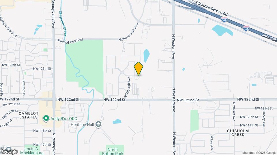 12509 Heritage Oaks Dr Map and Location Details