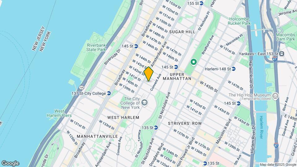 461 W 141st St Map and Location Details