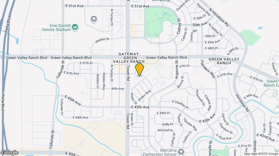 4674 N Tower Dr Map and Location Details