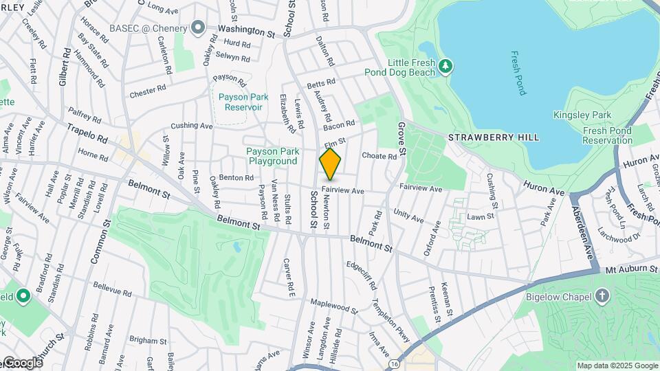 133 Fairview Ave Map and Location Details